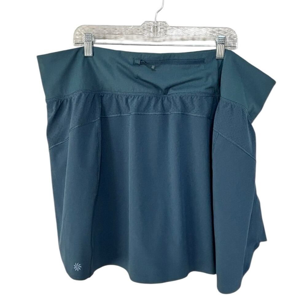 Athleta Run With It Skort in Dark Teal - Size 3X - Picture 3 of 8